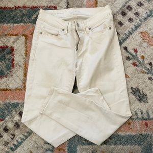 Cream skinny Jean